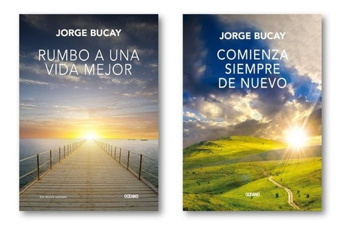 ** Combo 2 Libros Jorge Bucay ** Comienza Siempre Vida Mejor