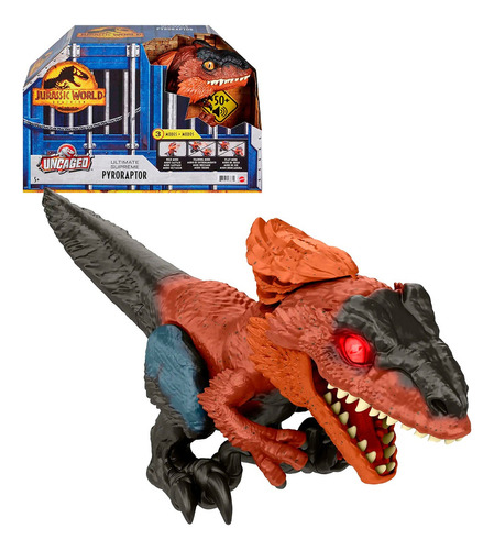 Dinosaurio Luz Sonido Y Movimiento Jurassic World Mattel