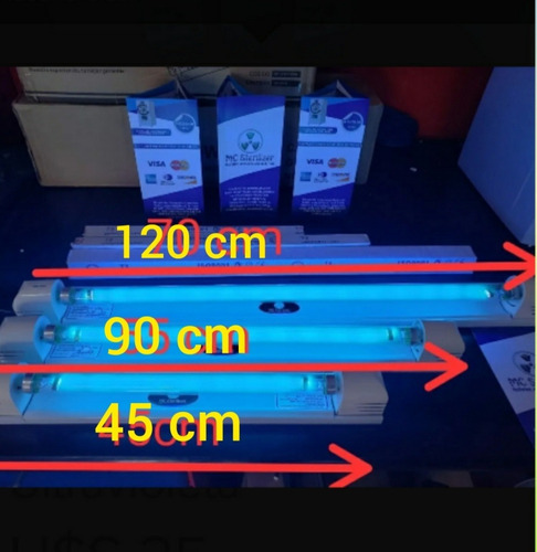 Imagen 5 de 6 de Lampara Uv Germicida De 32w
