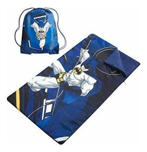 Batman Sling Bag Con Juego De 2 Piezas Con Cremallera Alrede