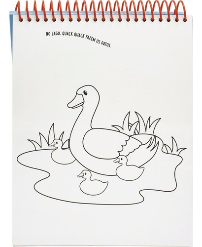 Livro De Pintura Mágica Com Água Fazenda Happy Book