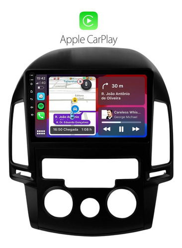 Multimidia Hyundai I30 Analogico Android 14 64gb Carplay 9p