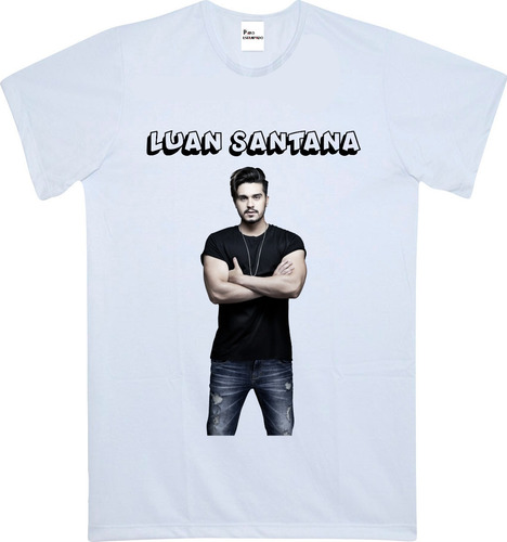 Kit Camiseta, Almofada E Caneca Luan Santana