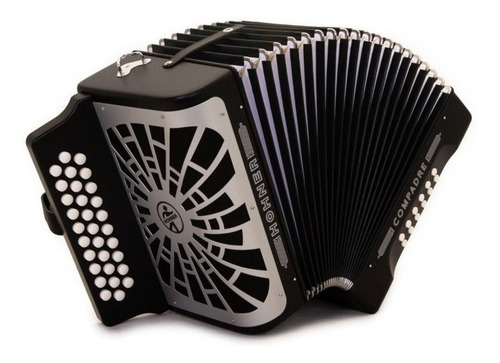 Acordeon Hohner Compadre'' Fa-sib Mib 31 Botones 12 Bajos