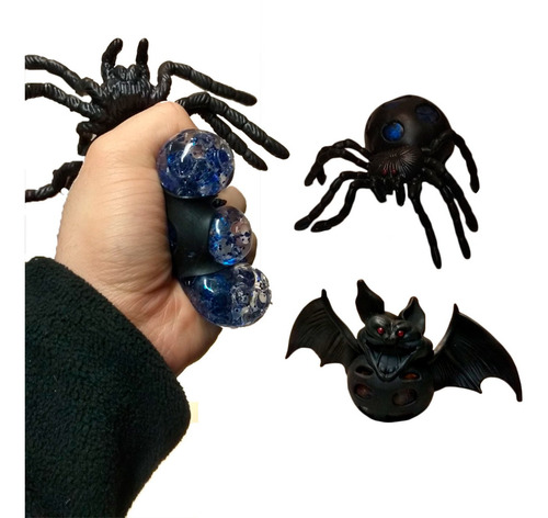 Murcielago O Araña Apretable Squishy Slime