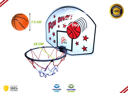 Cancha Canasta Baloncesto Basketball Mini Juguete Infantil | Cuotas sin  interés