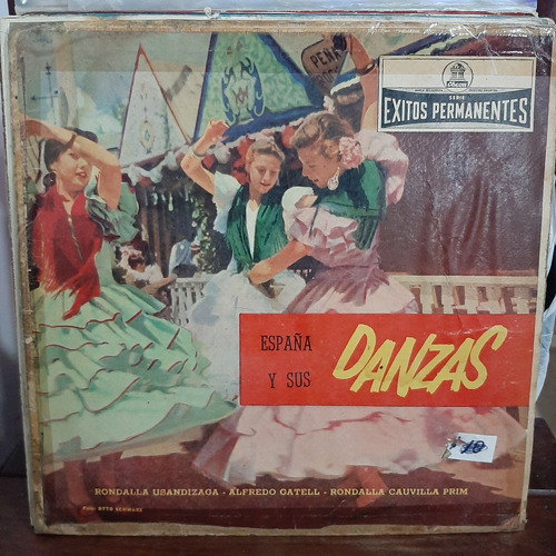 Vinilo Rondalla Usandizaga Cauvilla España Y Sus Danzas Es1