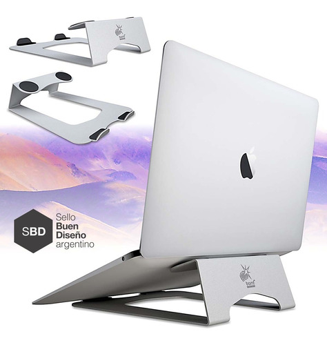 Imagen 1 de 7 de Soporte Notebook Bam N3 Mac, Dell, Hp De 13 A 16  Premium!!!