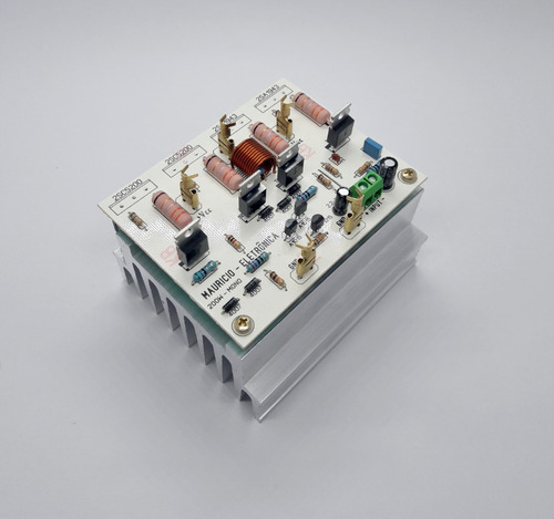 Placa Amplificador 200w C/ Dissipador,ativar Caixa,potencia