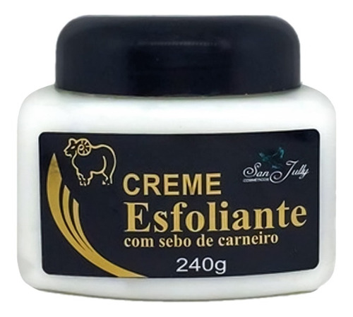Kit 24 Creme Sebo De Carneiro Esfoliante San Jully