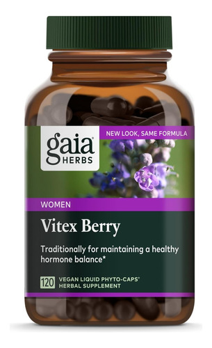 Baya Vitex Gaia Herbs 120 Fitocápsulas