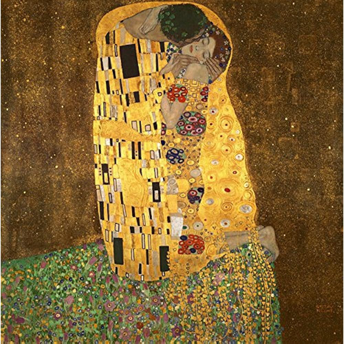 Wieco Art  El Beso De Gustav Klimt Pinturas Reproducciones I