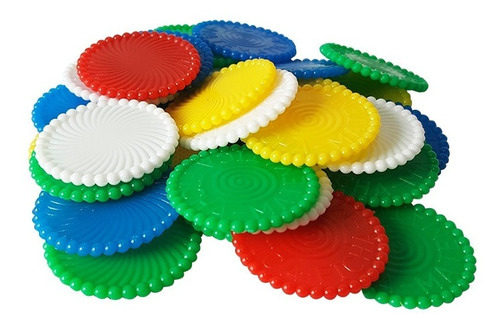 Juguete Didáctico Fichas De Plastico, Juegos De Mesa