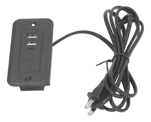 Mueble Empotrado Power Strip Pd 20w De Carga Rápida