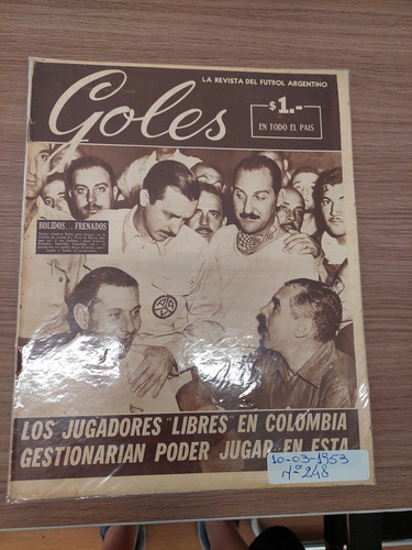  Revista Goles 248 10//1953