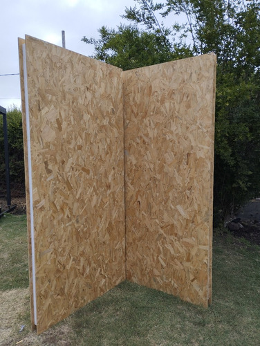 Imagen 5 de 8 de Panel Sip 98mm. 1,22 X 2,44mts. Osb 11,1mm Certificado