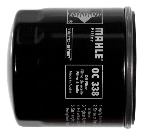 Filtro Aceite Mahle Corona 2.2 1975 1976 1977 1978 1979