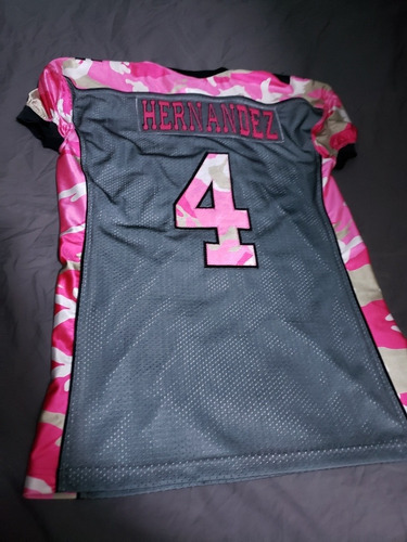 Jersey Onefa Americano Mujer Rosa Dama Camuflaje Mediano M (Usado)