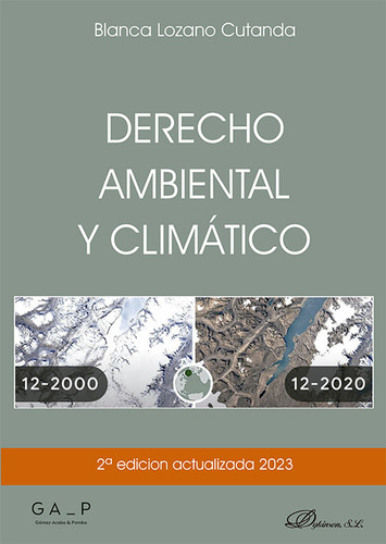 Libro Derecho Ambiental Y Climatico - Lozano Cutanda, Bla...