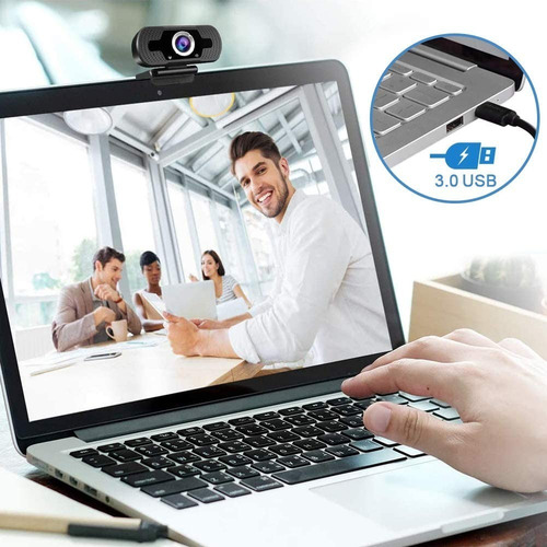 Camara Web Videoconferencia Webcam 1080p Hd Zoom Teletrabajo