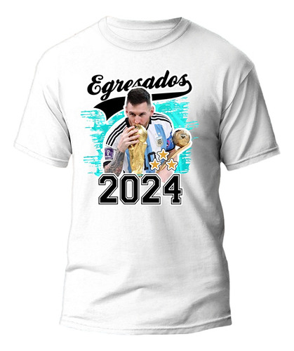 Plantillas Egresados 2024 Remeras Primaria Secundaria #11