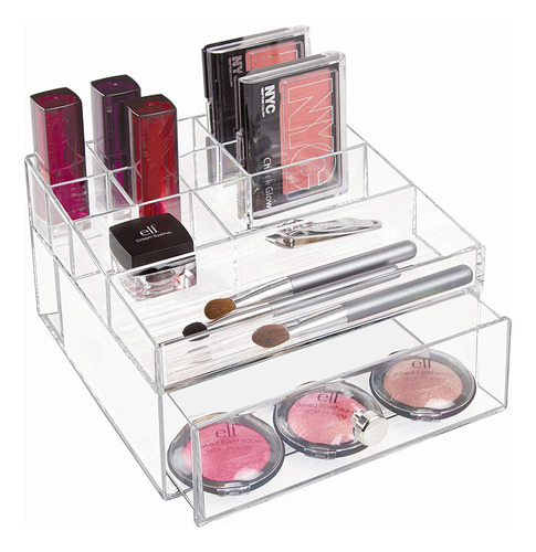 Interdesign Cajon Caja Compartimento Maquillaje 1 11 Oficina