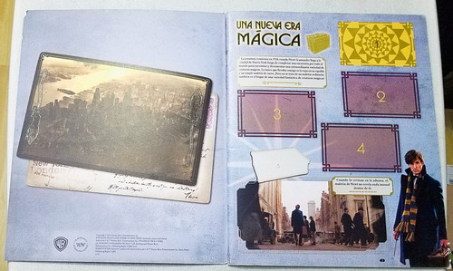 Animales Fantásticos 1 Harry Potter Album Panini Estampas (Usado)