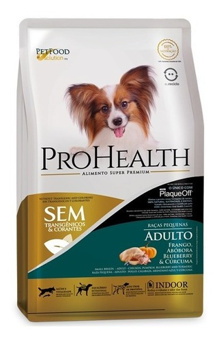 Ração Prohealth Cães Raças Pequenas Adulto 2,5kg Pro Health