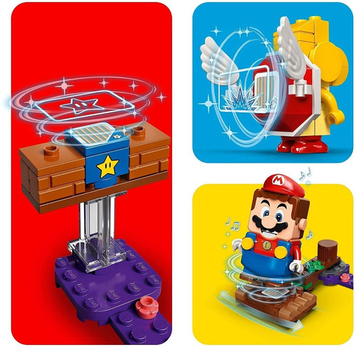 Imagen 7 de 10 de Lego Super Mario 71383 Pantano Venenoso De Wiggler 374 Pzs