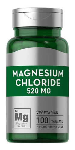 Cloruro De Magnesio 520 Mg 100 Tab - Unidad a $1059