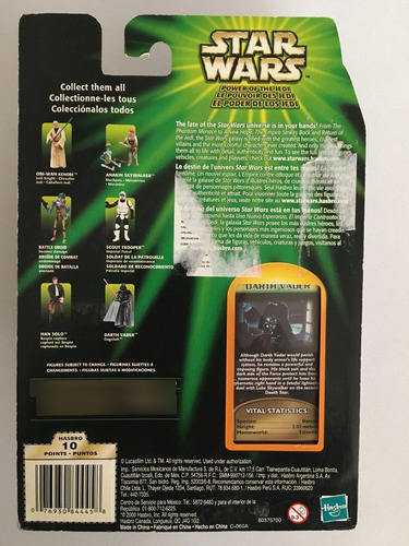 Darth Vader Emperors Wrath Star Wars The Power Of The Jedi (Usado)