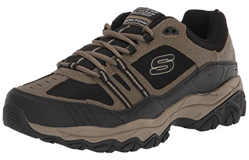 Skechers Zapatilla Deportiva Cuero Memory Fit