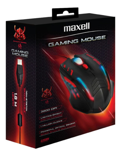 Mouse Iluminado Maxell Now-r Gaming