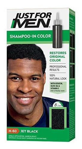 Tinte Capilar Para Hombres: Negro Ébano.