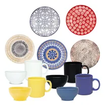 Comprar Juego De Vajilla Platos Decorados Tazas Bowls Oxford X30 