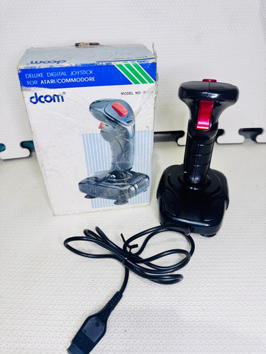 Controle Joystick Marca Dcom Atari 2600 E Commmodore Preto (Usado)