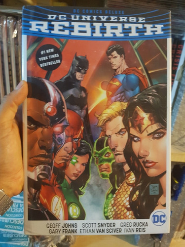 Dc Universe Rebirth Pasta Dura One Shots Recopilatorio