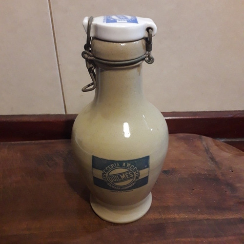 Antiguo Envase De Cerveza Quilmes Made In England