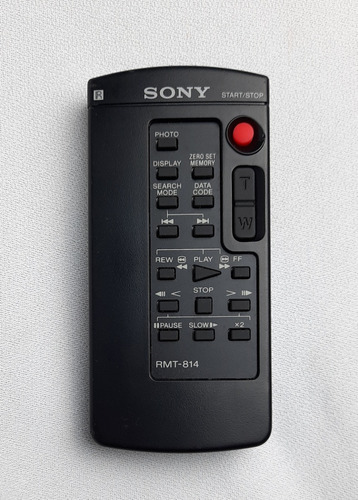 Control Remoto Para Handycam, Sony Rmt-814