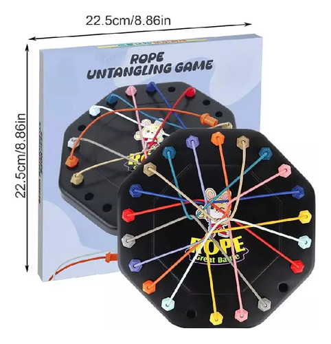 Juego De Rompecabezas Twisted Rope Para El Desarrollo Intele