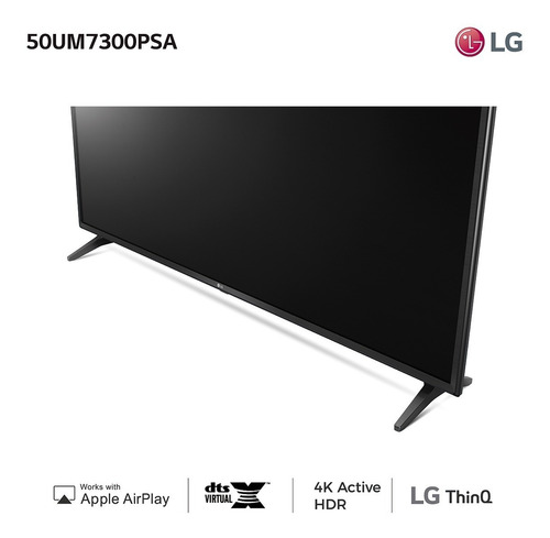 Smart Tv 50 Ultra Hd LG 50um7300 - Garantía Oficial