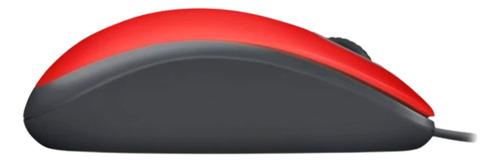 Mouse Logitech M110 Silent Rojo 1000dpi Usb 3btn 910-006755