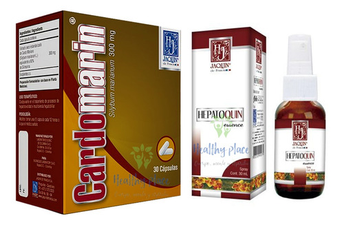 Cardomarin 300 Mg + Hepatoquin - Unidad a $1100