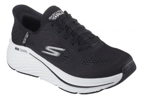 Zapatilla Mujer Max Cushioning Elite 2.0 Va Negro Skechers