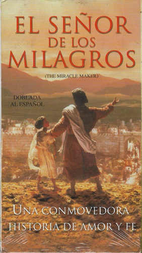 El Señor De Los Milagros Vhs Jesus The Miracle Maker Español