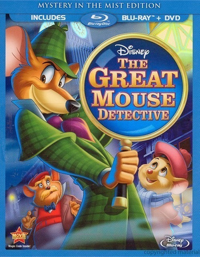 Blu-ray + Dvd The Great Mouse Detective / Policias Y Ratones