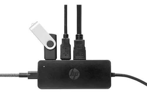 Imagen 3 de 9 de Docking Hp Usb-c Travel Hub G2 7pj38aa