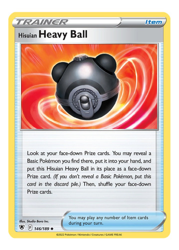Pokemon Sword & Shield Item Hisuian Heavy Ball