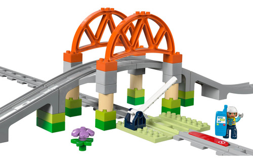 Lego Duplo 10426 Pacote Expansão De Ponte E Trilhos De Trem Quantidade De Peças 42