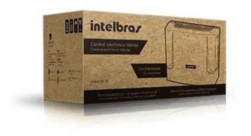 Central Pabx Intelbras Impacta 16 Digital 2 Linhas 4 Ramais